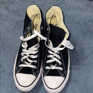 Converse Black and White High-Tops